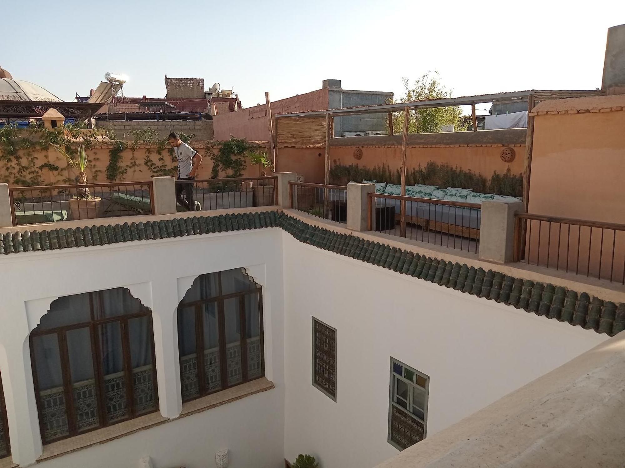 ホテル Riad Le Jardin De Mina マラケシュ エクステリア 写真